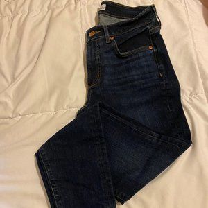 LOFT Curvy Skinny Skinny Pocket Jeans
